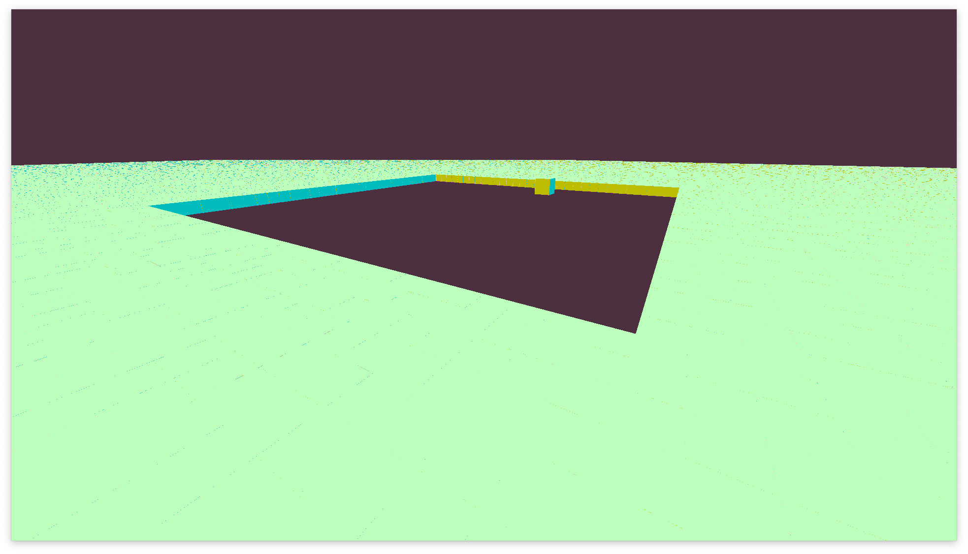 Flat World Generation with Hole